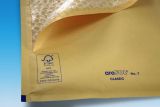 Standard Gold Bubble Lined Mailers - 3 - C/0 - Macfarlane Packaging Online