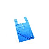 Blue Plastic Carrier Bags  - 25 Micron