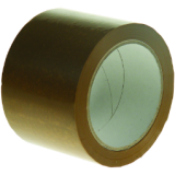 Standard Brown 75 mm Solvent Packing Tapes