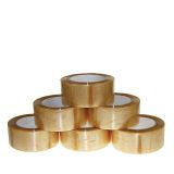 Standard Clear 48 mm x 66 mm Solvent Packing Tapes