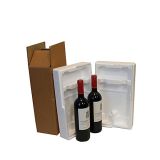 Wine Bottle Kit - Polystyrene - WK5 - Two Bottle Kit - Macfarlane Packaging Online