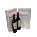 Two Bottle Polystyrene Pack - Macfarlane Packaging Online