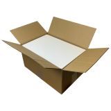 Small Gift Box Kit - White Gift Box 199 mm x 129 mm x 95 mm