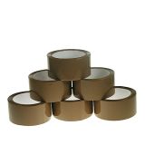 Standard Low Noise Brown 48 mm Solvent Packing Tapes