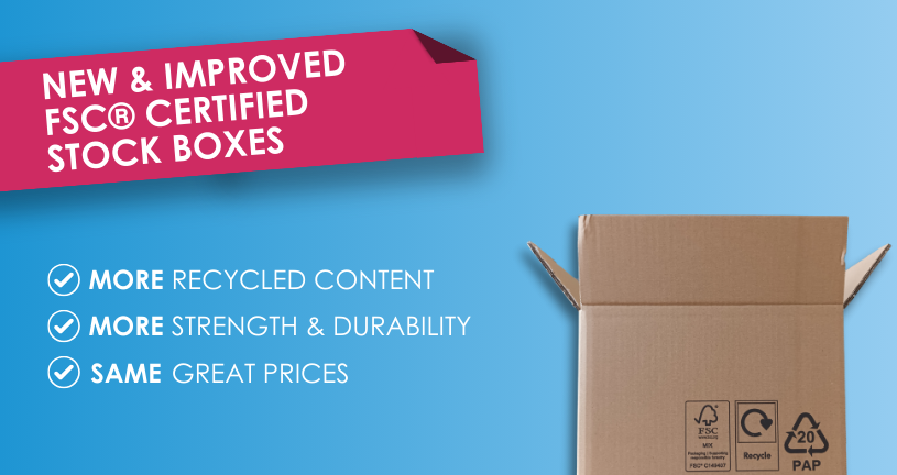 Shop our range of new and improved FSC stock boxes
